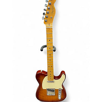 Used Fender American Professional II Telecaster Sienna Sunburst Solid Body Electric Guitar