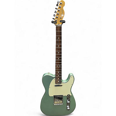 Used Fender American Professional II Telecaster Surf Green Solid Body Electric Guitar