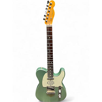Used Fender American Professional II Telecaster Surf Green Solid Body Electric Guitar