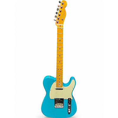 Used Fender American Professional II Telecaster miami blue Solid Body Electric Guitar