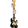 Used Fender American Professional Jazz Bass Black Electric Bass Guitar Black