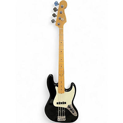 Used Fender American Professional Jazz Bass Black Electric Bass Guitar