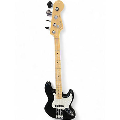 Used Fender American Professional Jazz Bass Black Electric Bass Guitar