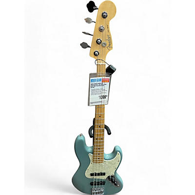 Fender Used Fender American Professional Jazz Bass light blue gray Electric Bass Guitar