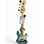 Used Fender Used Fender American Professional Jazz Bass light blue gray Electric Bass Guitar light blue gray