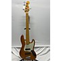 Used Fender Used Fender American Professional Jazz V Pine Natural Electric Bass Guitar Natural