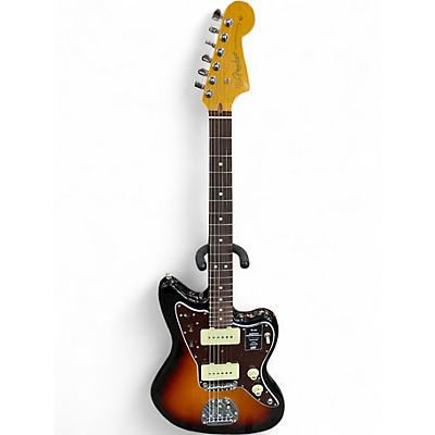 Used Fender American Professional Jazzmaster 3 Color Sunburst Solid Body Electric Guitar