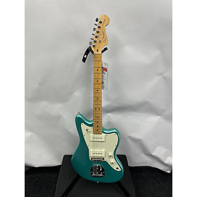 Fender Used Fender American Professional Jazzmaster Metallic Aqua Marine Solid Body Electric Guitar