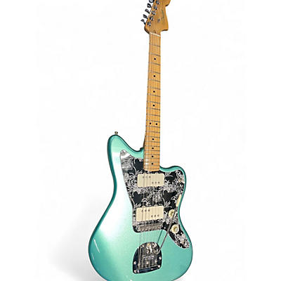 Used Fender American Professional Jazzmaster Sherwood Green Metallic Solid Body Electric Guitar