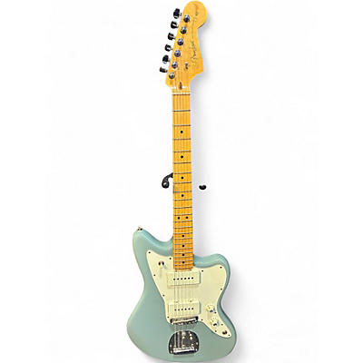 Used Fender American Professional Jazzmaster Sonic Blue Solid Body Electric Guitar