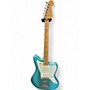 Used Fender American Professional Jazzmaster teal Solid Body Electric Guitar teal