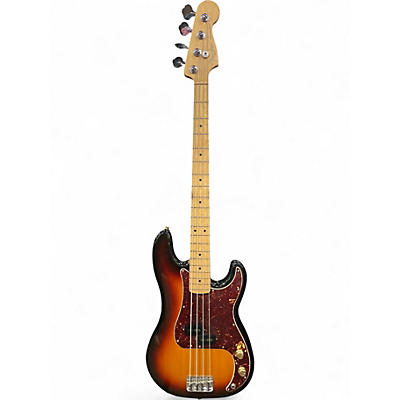 Used Fender American Professional Precision Bass 2 Tone Sunburst Electric Bass Guitar