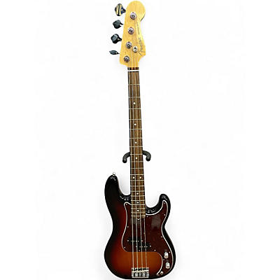 Used Fender American Professional Precision Bass 3 Color Sunburst Electric Bass Guitar