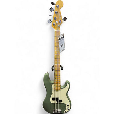 Used Fender American Professional Precision Bass ANTIQUE OLIVE Electric Bass Guitar