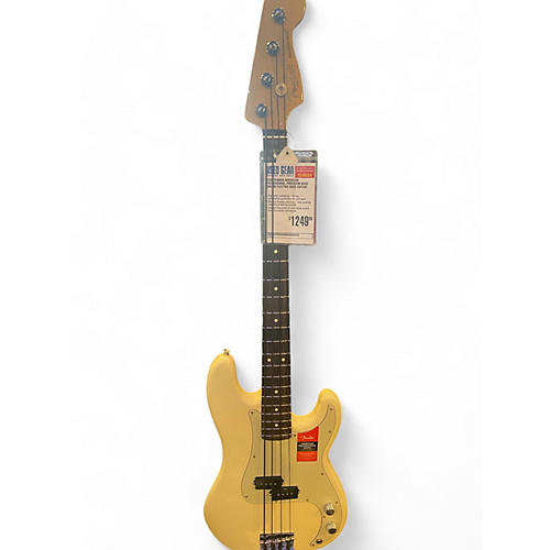 Fender Used Fender American Professional Precision Bass Cream Electric Bass Guitar Cream