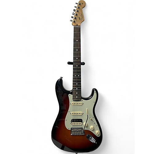 Used Fender American Professional Standard Stratocaster HSS 2 Tone Sunburst Solid Body Electric Guitar 2 Tone Sunburst