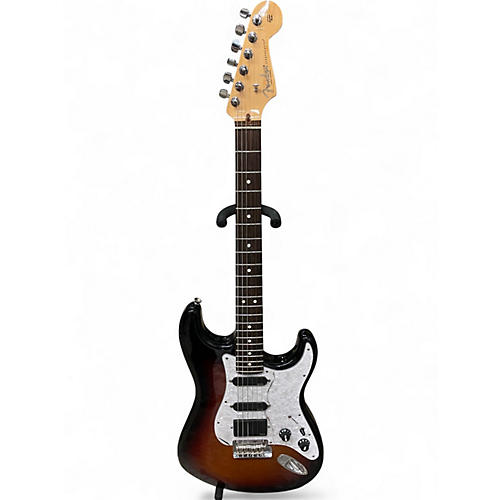 Used Fender American Professional Standard Stratocaster HSS 3 Color Sunburst Solid Body Electric Guitar 3 Color Sunburst