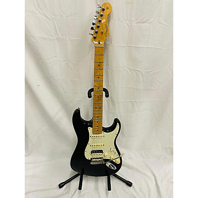 Fender Used Fender American Professional Standard Stratocaster HSS Black Solid Body Electric Guitar