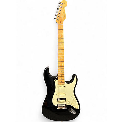 Used Fender American Professional Standard Stratocaster HSS Black Solid Body Electric Guitar Black