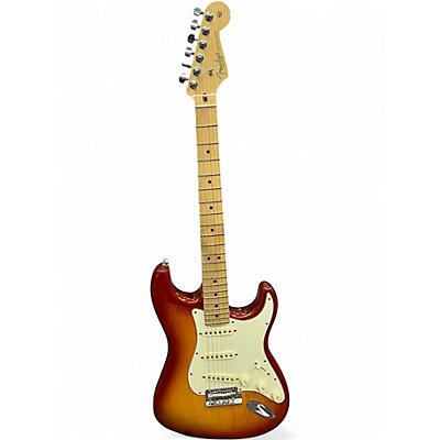Used Fender American Professional Standard Stratocaster HSS Sienna Sunburst Solid Body Electric Guitar