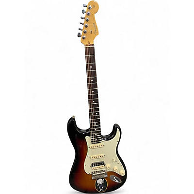 Used Fender American Professional Standard Stratocaster HSS Tobacco Burst Solid Body Electric Guitar