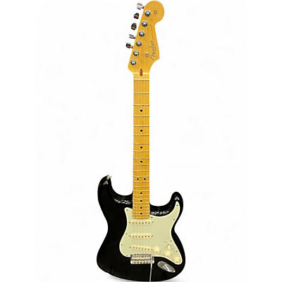 Used Fender American Professional Stratocaster Black Solid Body Electric Guitar