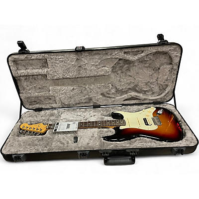 Used Fender American Professional Stratocaster HSS Shawbucker 2 Tone Sunburst Solid Body Electric Guitar