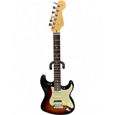 Used Fender American Professional Stratocaster HSS Shawbucker 3 Color Sunburst Solid Body Electric Guitar