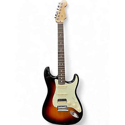 Fender Used Fender American Professional Stratocaster HSS Shawbucker 3 Tone Sunburst Solid Body Electric Guitar