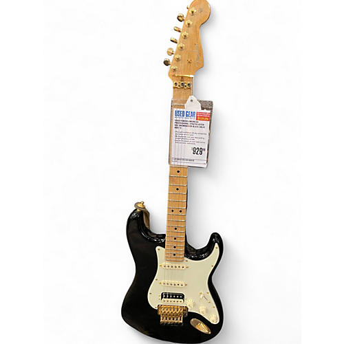 Used Fender American Professional Stratocaster HSS Shawbucker Black Solid Body Electric Guitar Black