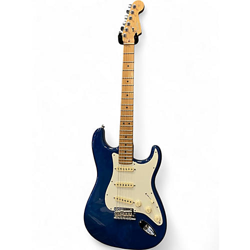 Used Fender American Professional Stratocaster Roasted Maple Sapphire Blue Trans Solid Body Electric Guitar Sapphire Blue Trans