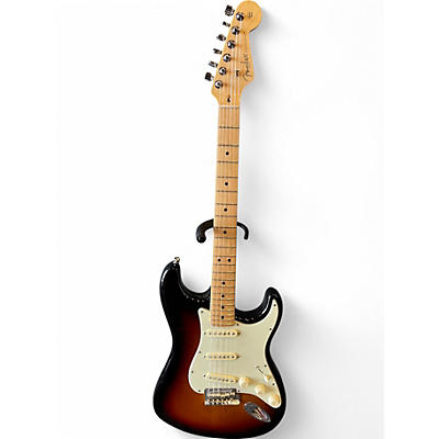 Used Fender American Professional Stratocaster SSS 3 Color Sunburst Solid Body Electric Guitar