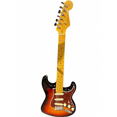 Used Fender American Professional Stratocaster SSS 3 Color Sunburst Solid Body Electric Guitar