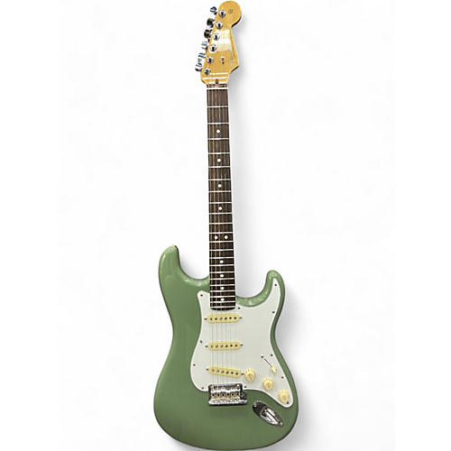 Fender Used Fender American Professional Stratocaster SSS Antique Olive Solid Body Electric Guitar Antique Olive