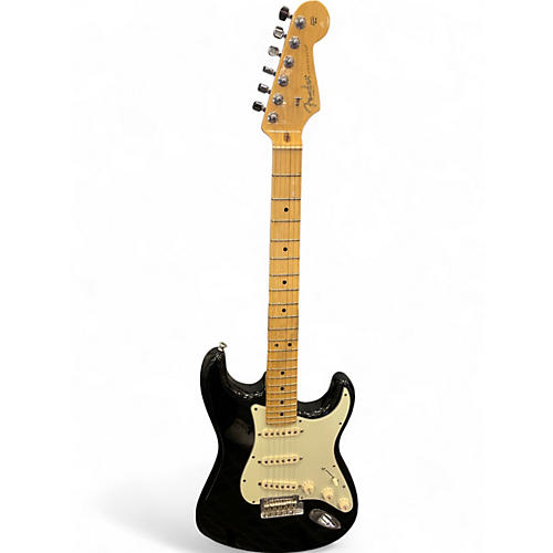 Used Fender American Professional Stratocaster SSS Black Solid Body Electric Guitar Black