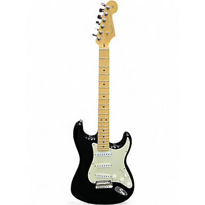 Used Fender American Professional Stratocaster SSS Black Solid Body Electric Guitar