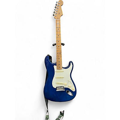 Used Fender American Professional Stratocaster SSS Blue Solid Body Electric Guitar