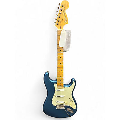 Used Fender American Professional Stratocaster SSS Blue Solid Body Electric Guitar