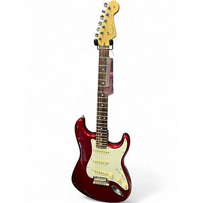 Used Fender American Professional Stratocaster SSS Candy Apple Red Solid Body Electric Guitar