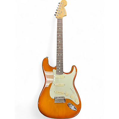 Used Fender American Professional Stratocaster SSS Honey Burst Solid Body Electric Guitar