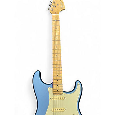Used Fender American Professional Stratocaster SSS Metallic Aqua Marine Solid Body Electric Guitar