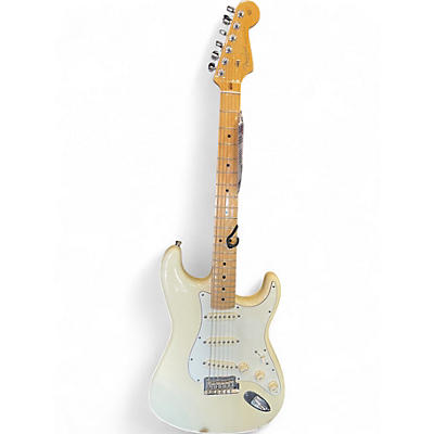 Used Fender American Professional Stratocaster SSS Olympic White Solid Body Electric Guitar