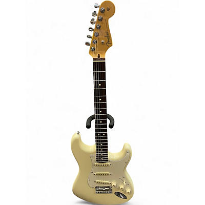 Used Fender American Professional Stratocaster SSS Olympic White Solid Body Electric Guitar