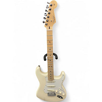 Used Fender American Professional Stratocaster SSS Olympic White Solid Body Electric Guitar