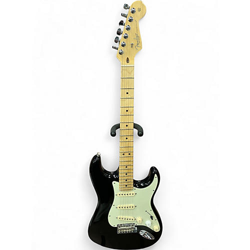 Used Fender American Professional Stratocaster with Rosewood Neck Black Solid Body Electric Guitar Black
