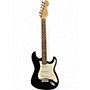 Used Fender American Professional Stratocaster with Rosewood Neck Black and White Solid Body Electric Guitar Black and White