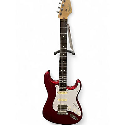 Used Fender American Professional Stratocaster with Rosewood Neck Cherry Solid Body Electric Guitar
