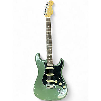 Used Fender American Professional Stratocaster with Rosewood Neck antique olive Solid Body Electric Guitar
