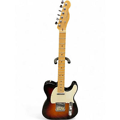 Used Fender American Professional Telecaster 3 Tone Sunburst Solid Body Electric Guitar
