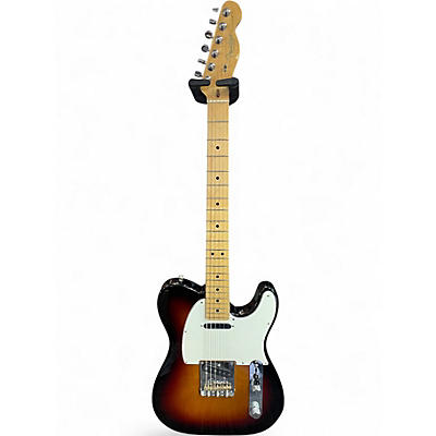Used Fender American Professional Telecaster 3 Tone Sunburst Solid Body Electric Guitar